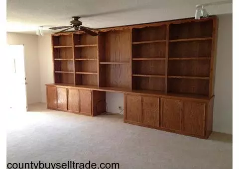 Entertainment/Library Cabinet